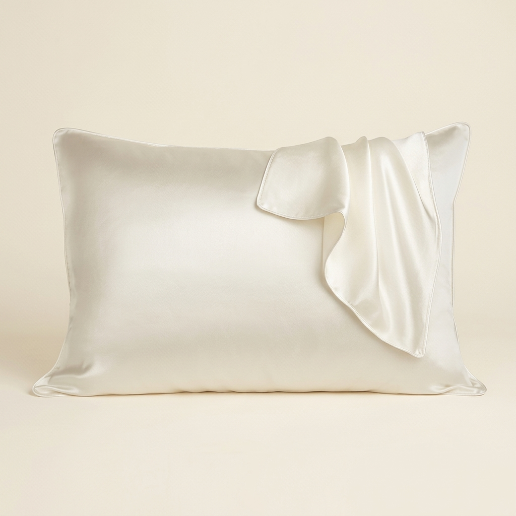 Mulberry Silk Pillowcase — Noble White