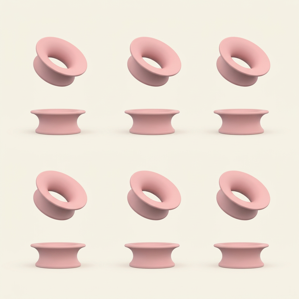Adjustable Silicone Sleep Earplugs — Pink 12