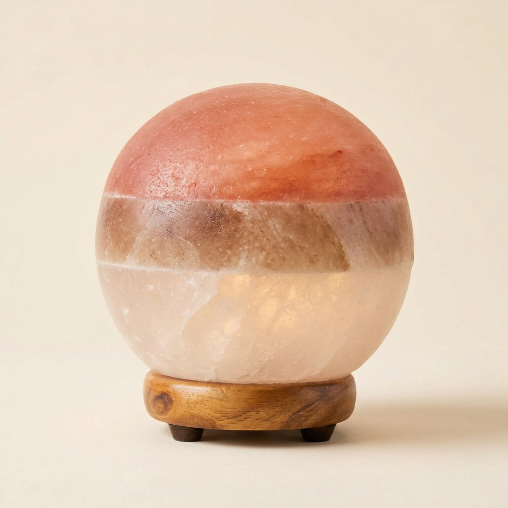 Himalayan Salt Rock Lamp with Dimmer